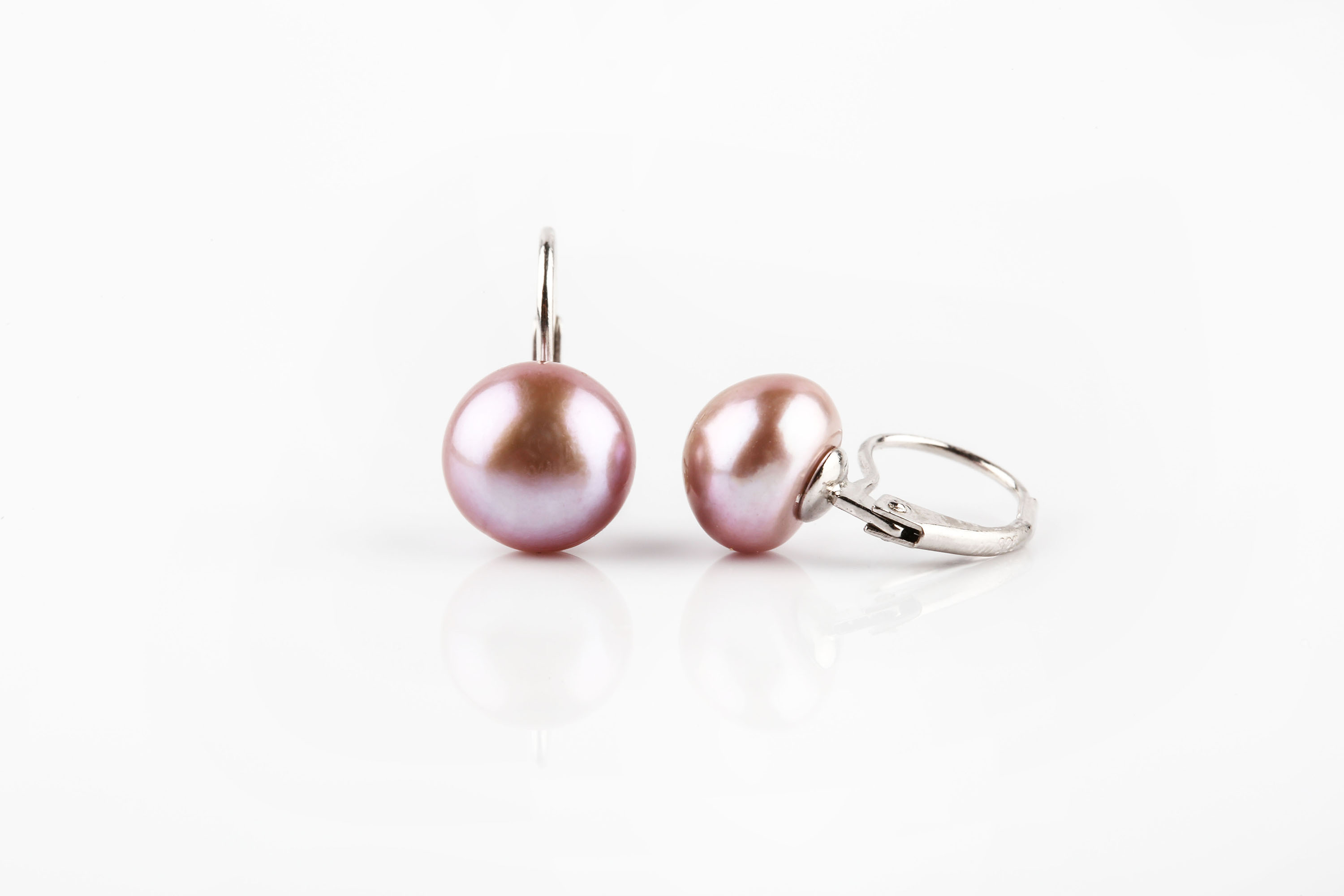 Pērļu auskari 8mm