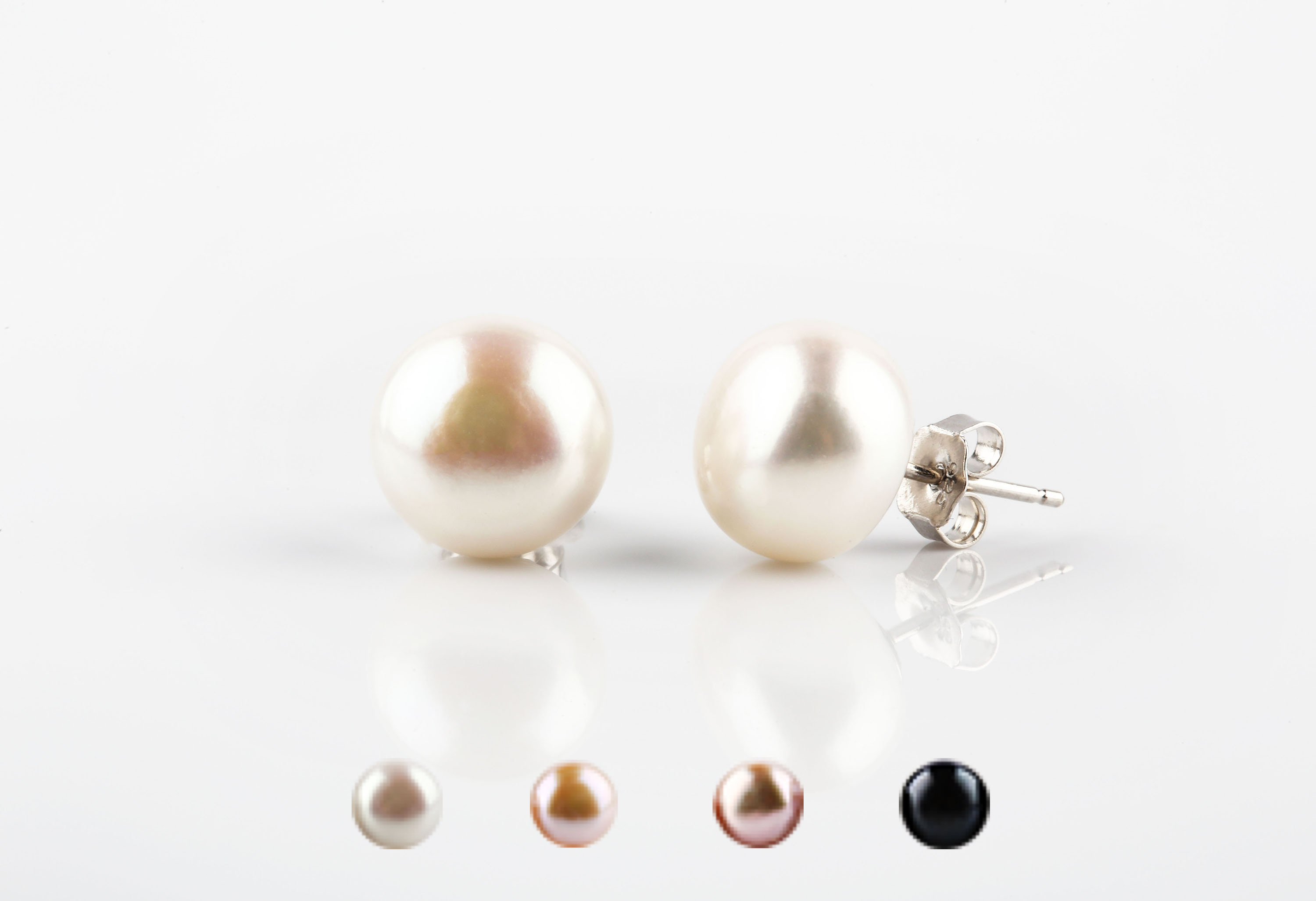 Pearl Earrings 8-9mm - Main Image